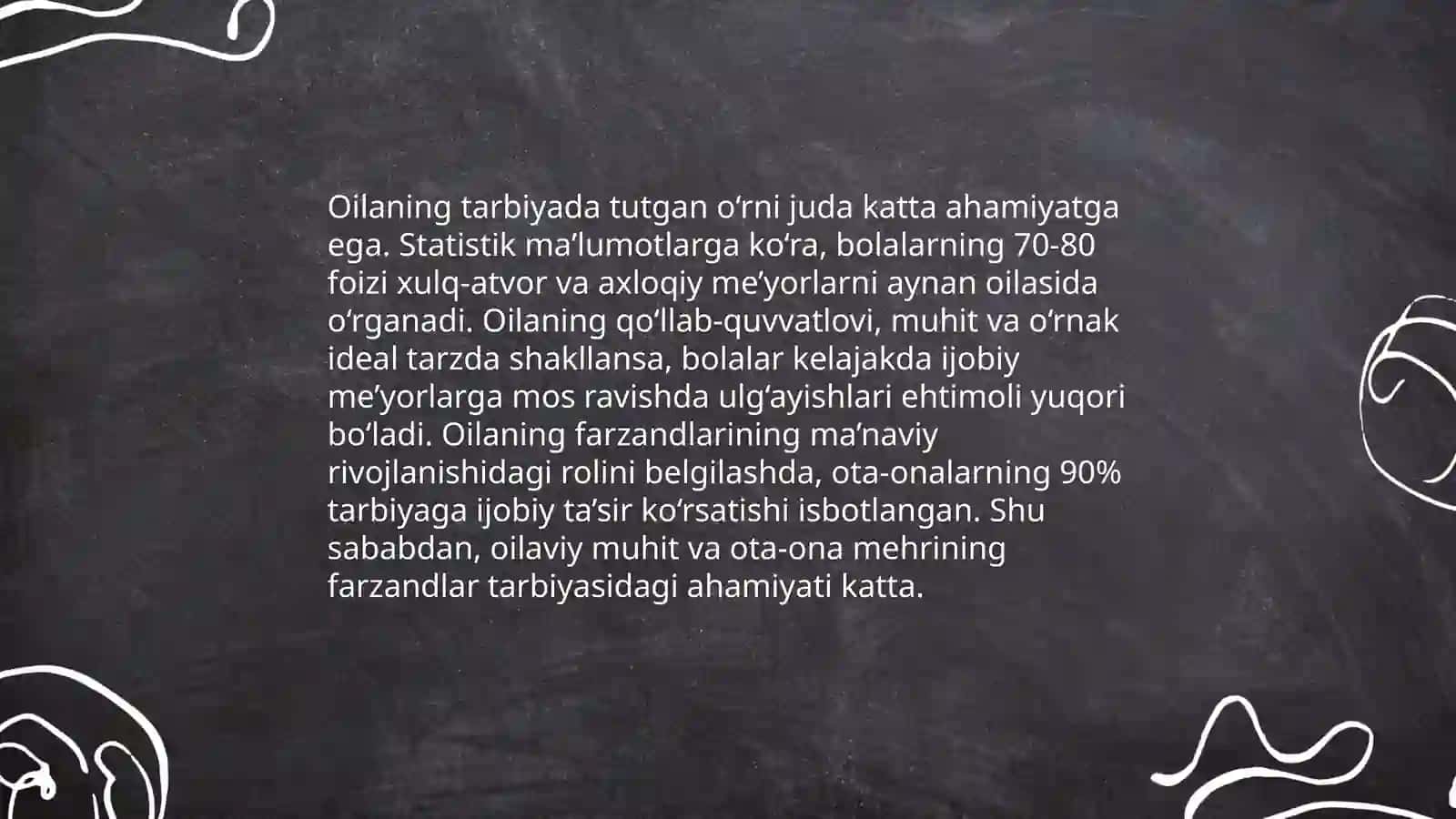 Tarbiya mazmuni 4