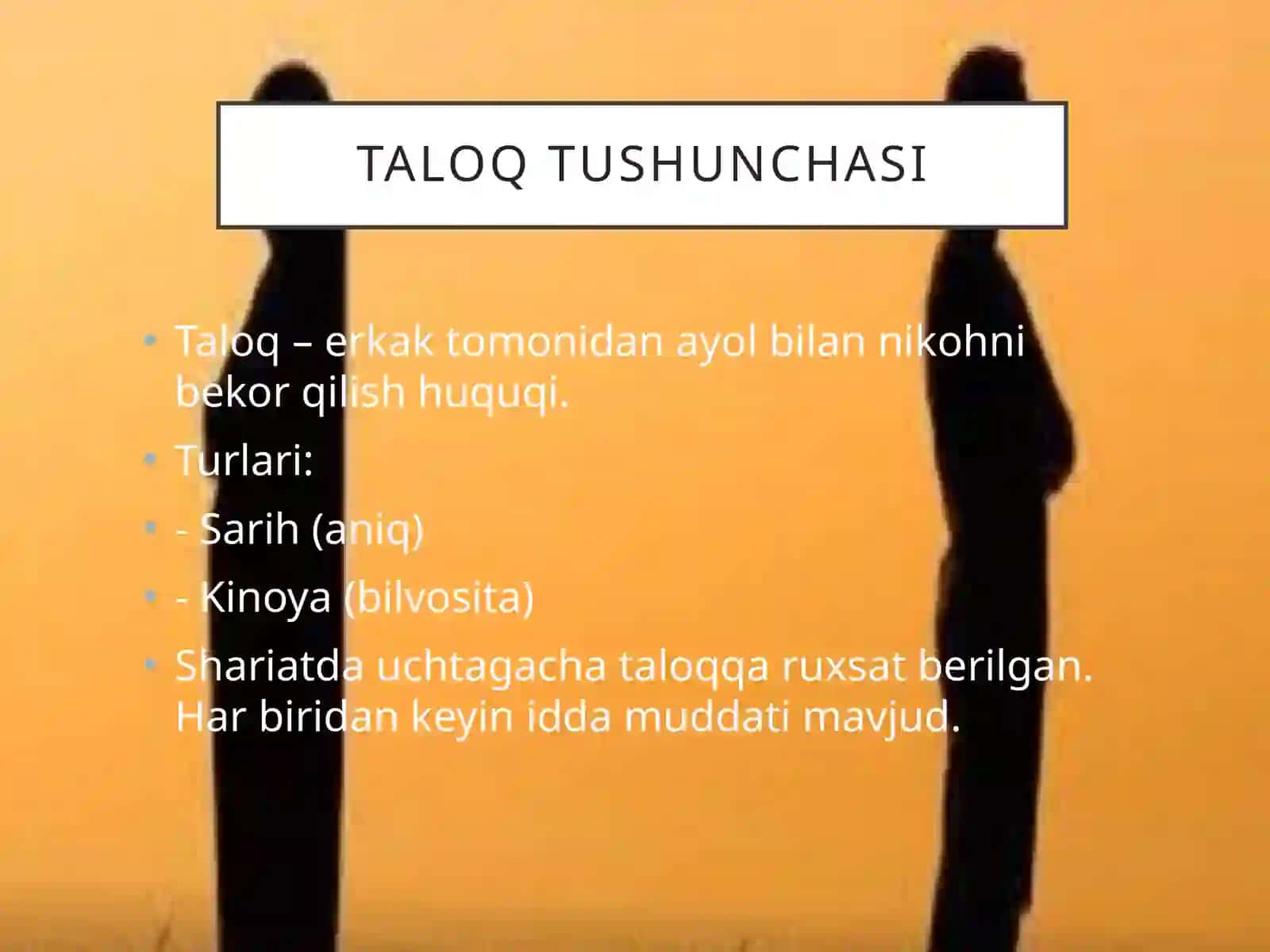 Islom huquqshunosligida oila va unga oid tushunchalar 4