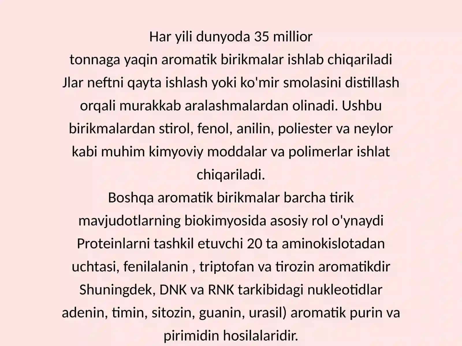 Aromatik uglevodorodlar ekstraksiya usulida ajratish jarayoni uchun ekstraksiya qurilmasini hisoblash 4