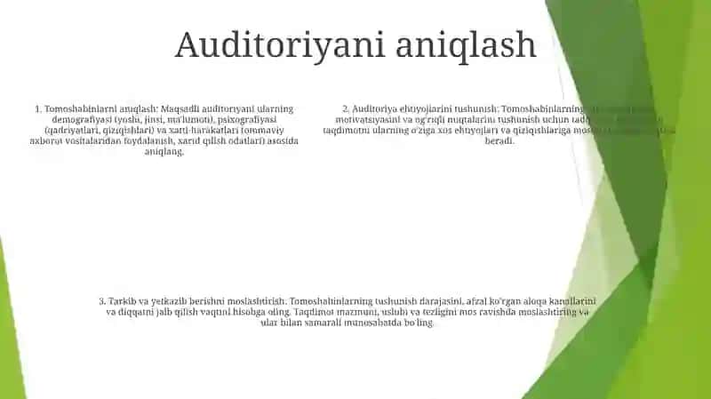 Taqdimot Tayyorlash 4