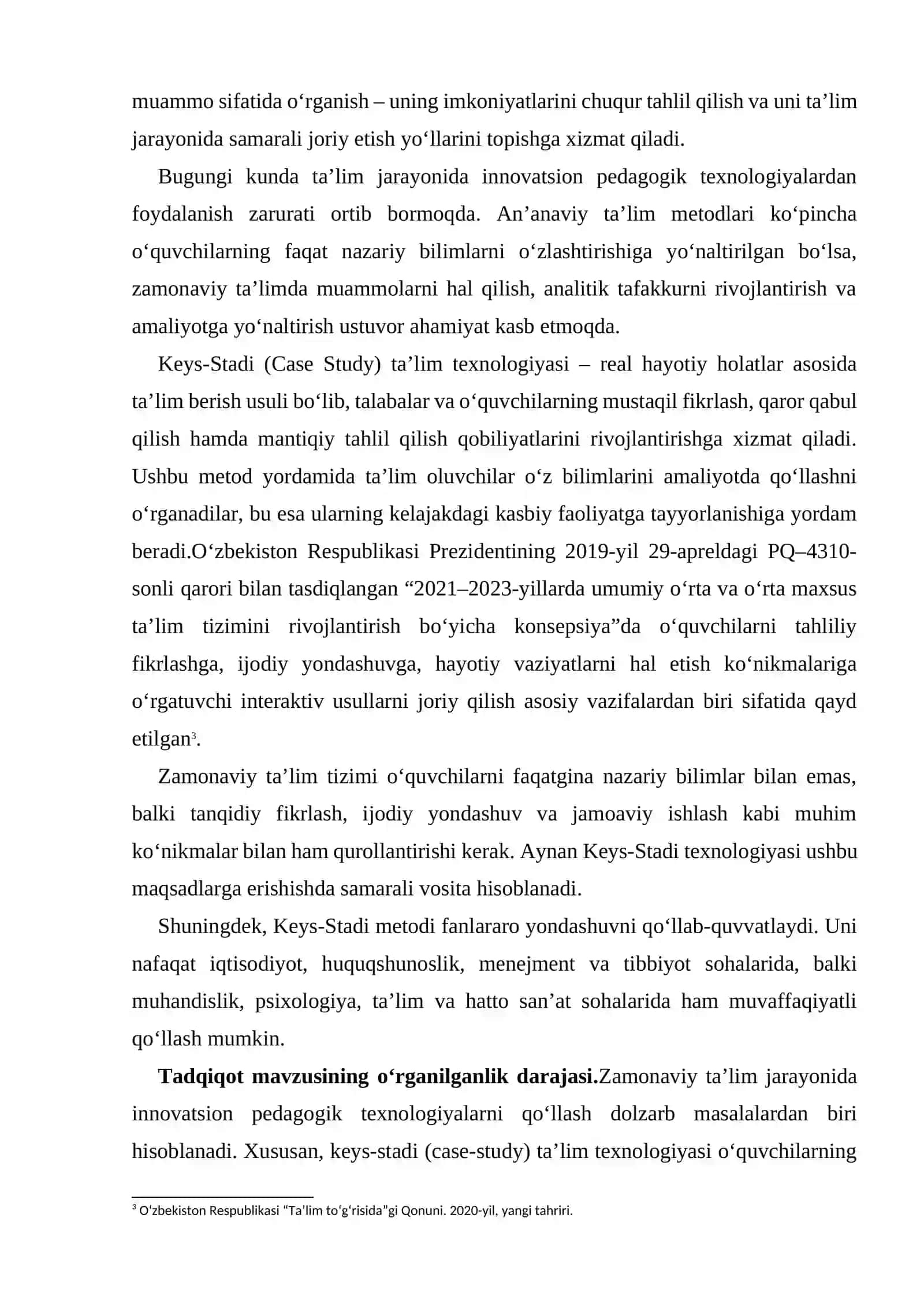 KEYS-STADI TAʻLIM TEXNOLOGIYASI: IMKONIYATLAR VA AFZALLIKLARI 4