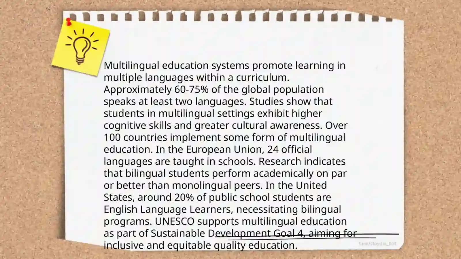 Multilingualism 4