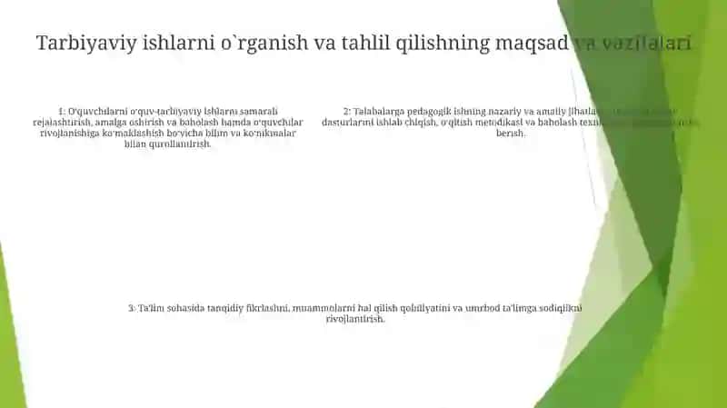 Tarbiyaviy Ishlar 4