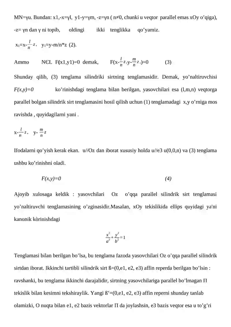 2-TARTIBLI SILINDRIK SIRTLAR 4