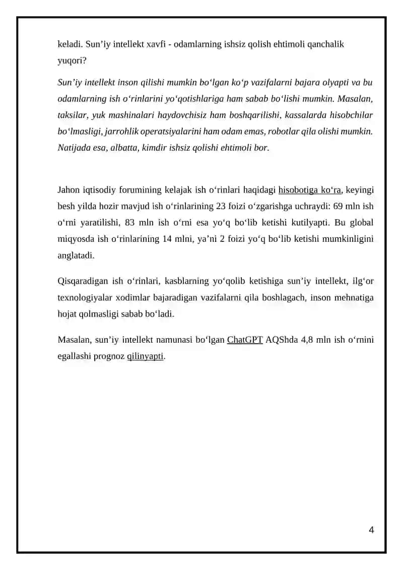 Umumiy sun'iy intellekt 4