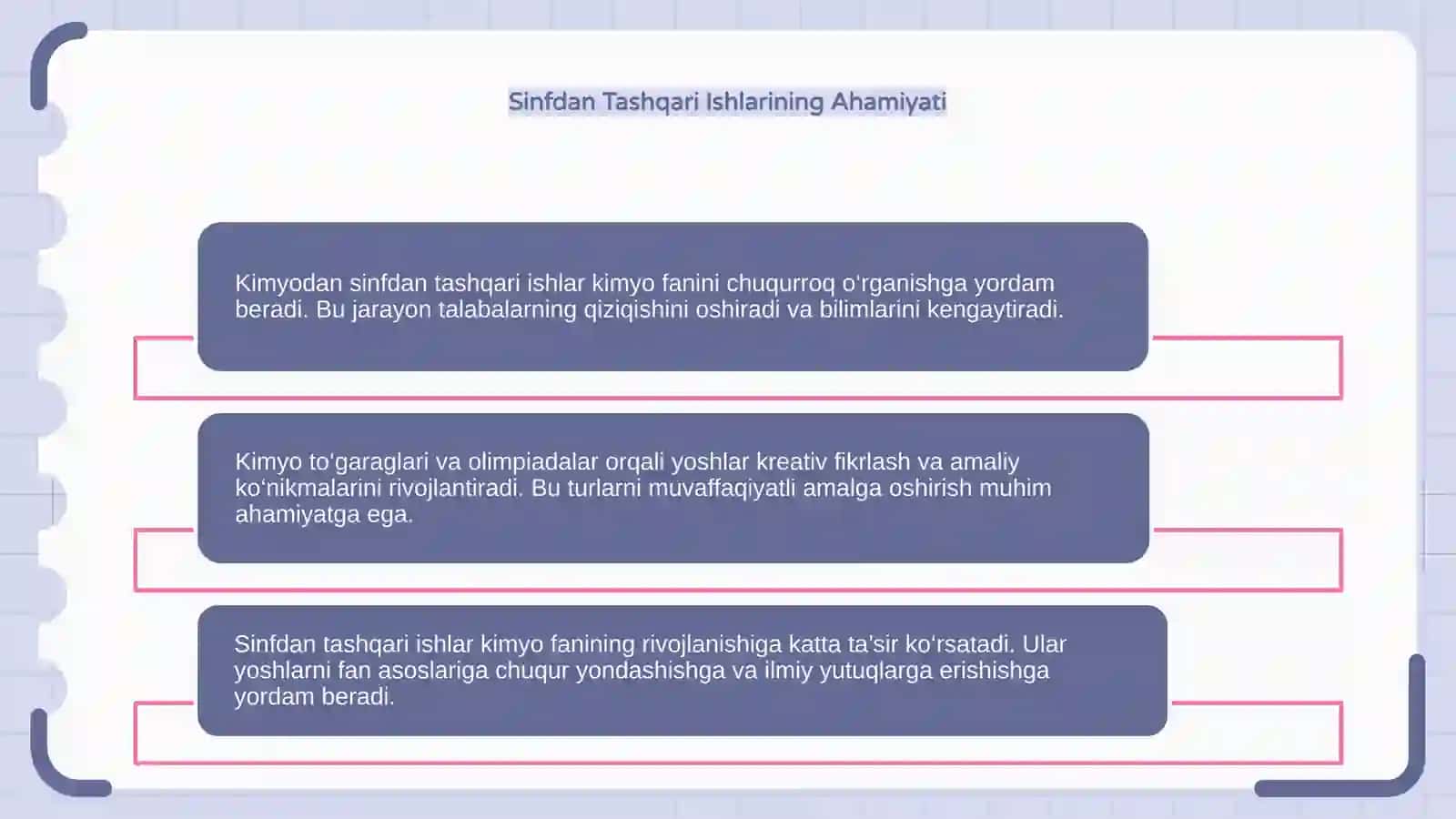 Kimyodan Sinfdan Tashqari Ishlar 4
