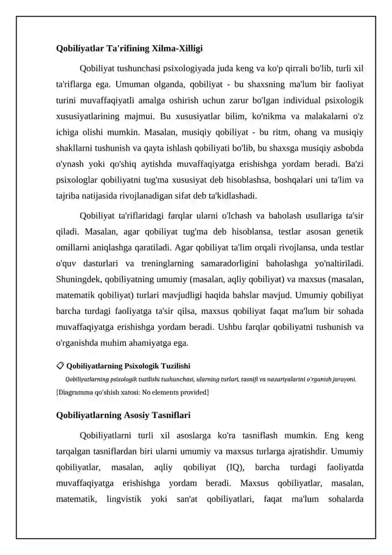 Qobilyatlarning psixalogik strukturasi 4