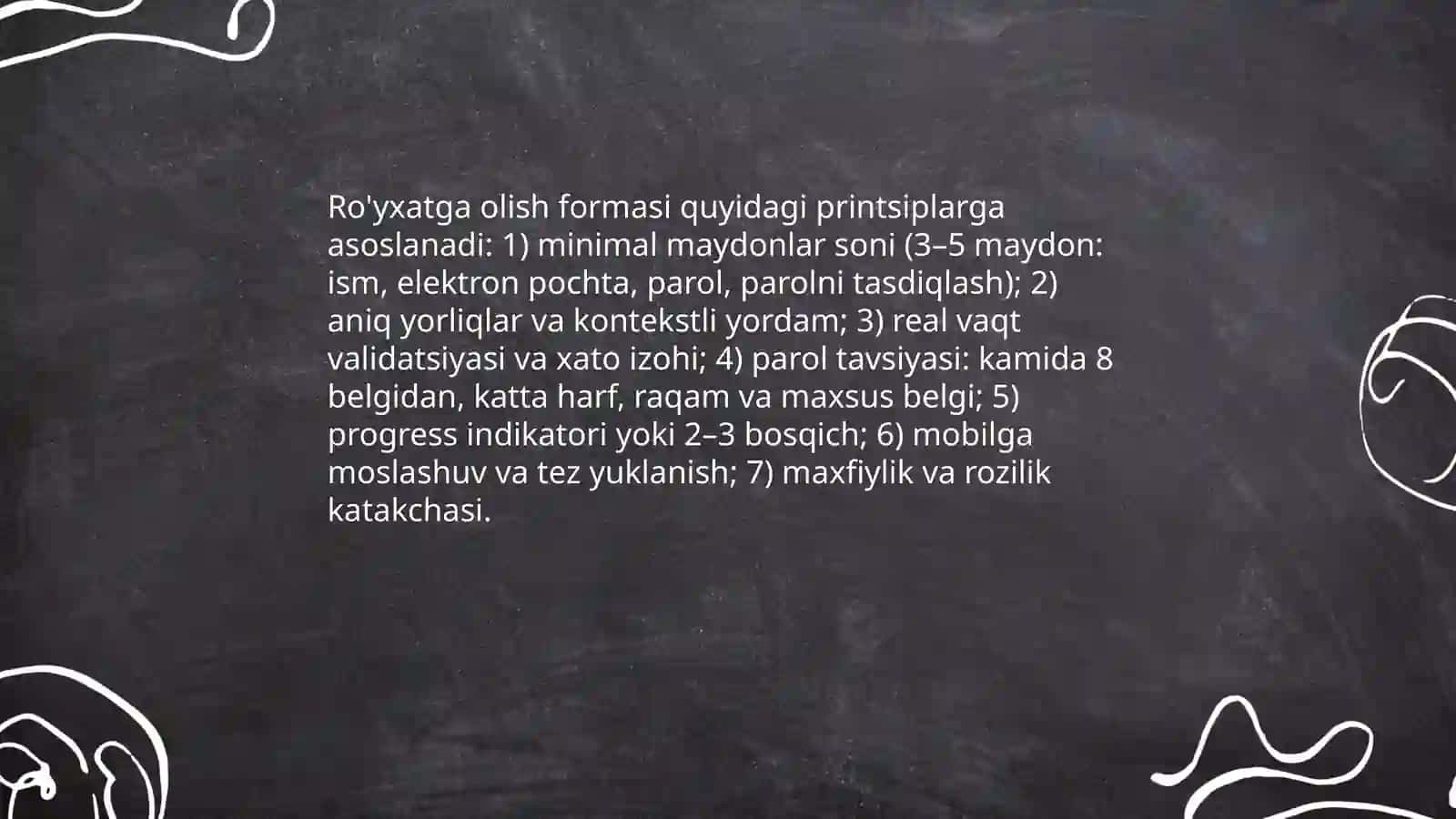 Internet tarmogida foydalanuvchilar registratsiyasi 4