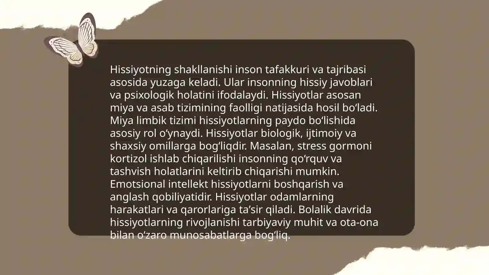 Psixik jarayonlarning vujudga kelishi 4