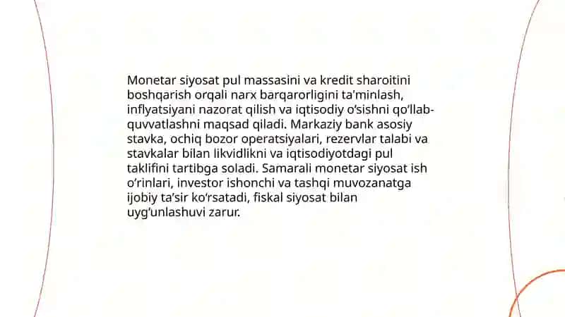 Davlatning iqtisodiy siyosatining turlari 4