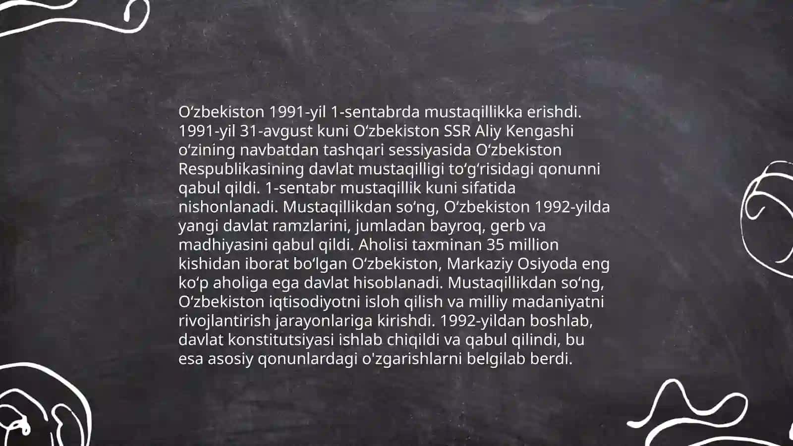 Mustaqillikning tarixi va ahamiyati 4