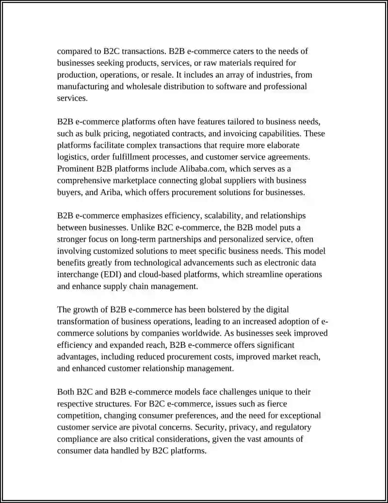E-commerce and Digital Business Models 4