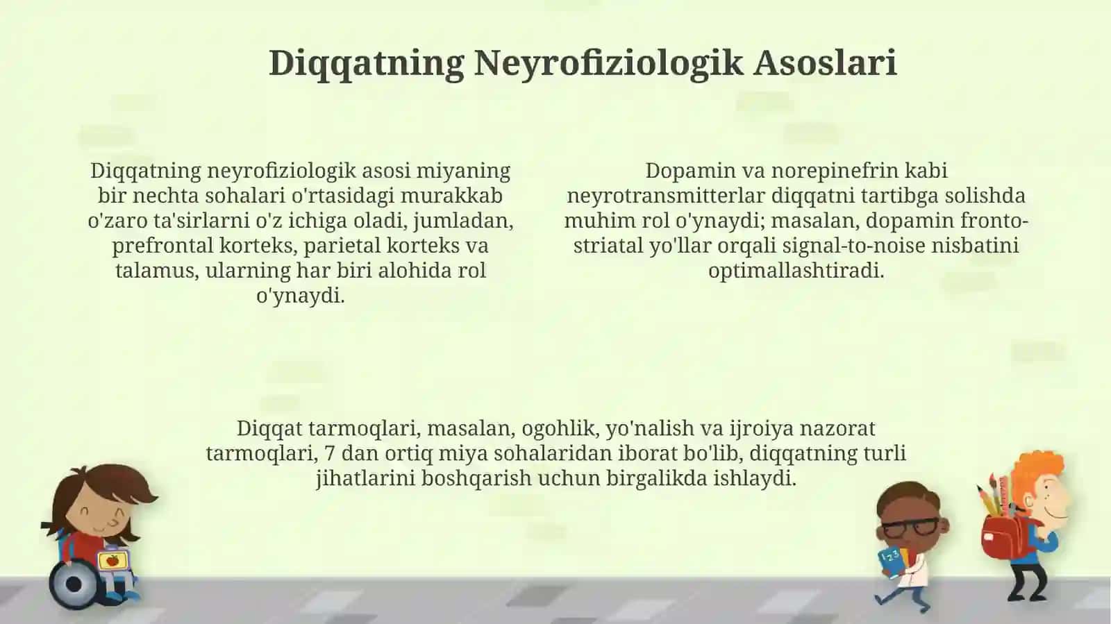 Diqqat: Ta'rif, Turlari va Neyrofiziologik Asoslari 4