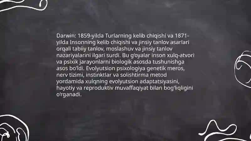 Evolyutsion psixologiyaga kirish. 4