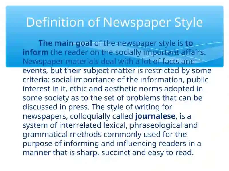 Cultural Aspect of Newspapers Language 4