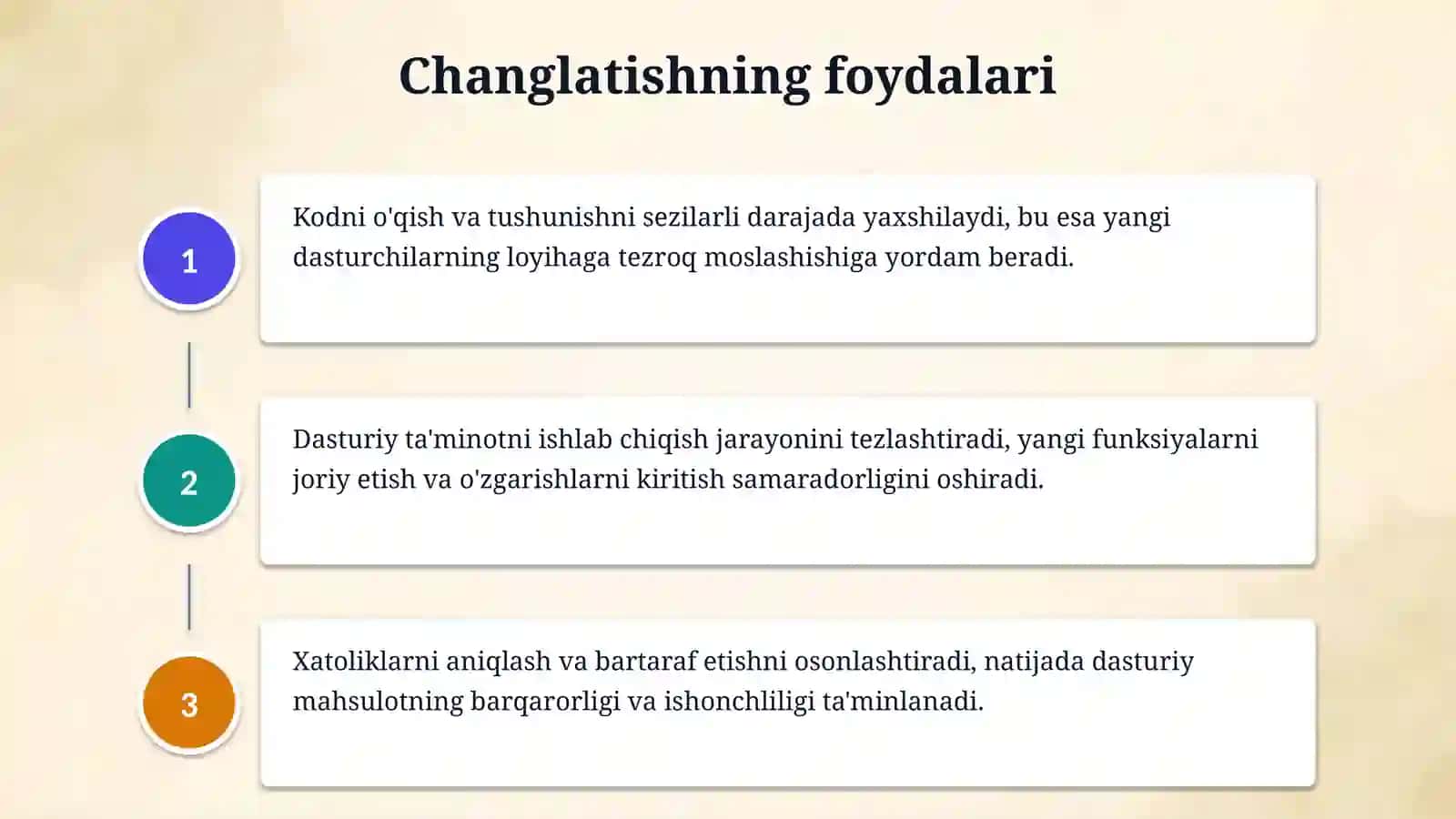 Changlatish texnologiyasi va texnik talablari 4