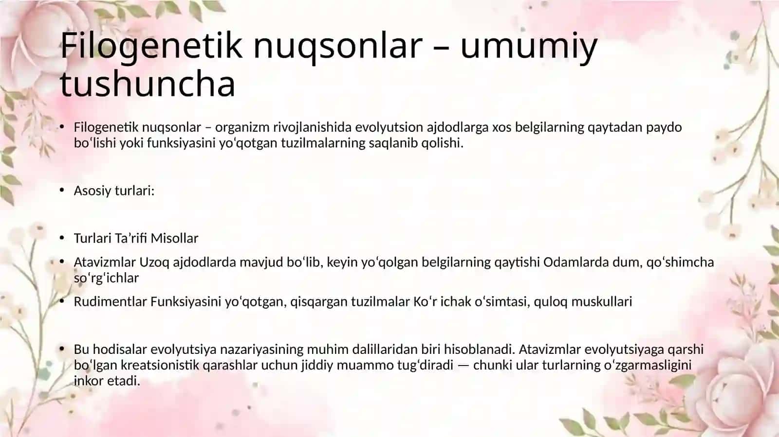 Tibbiy biologiya. Umumiy genetika 4