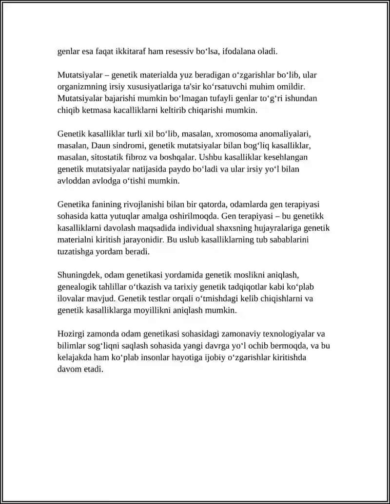 ODAM GINETENIKASI 4