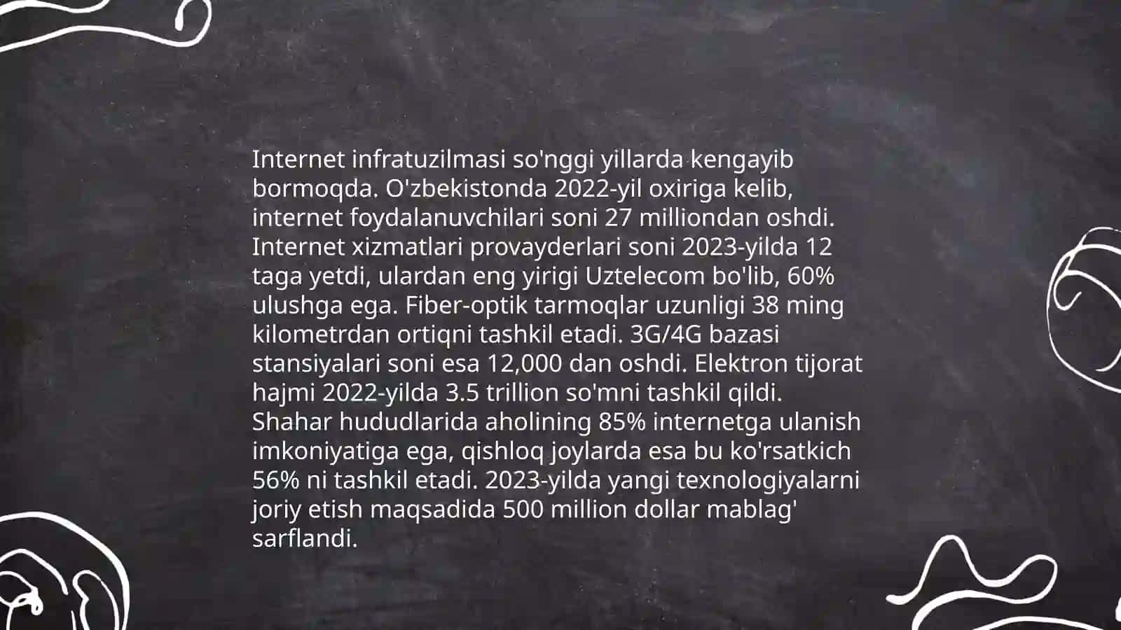 Tarmoqli texnologiyalar tarixi 4