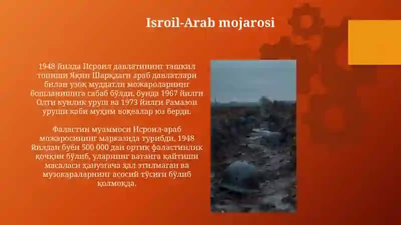 Ikkinchi Jahon Urushi Yillaridan Keyin Arab Mamlakatlari 4