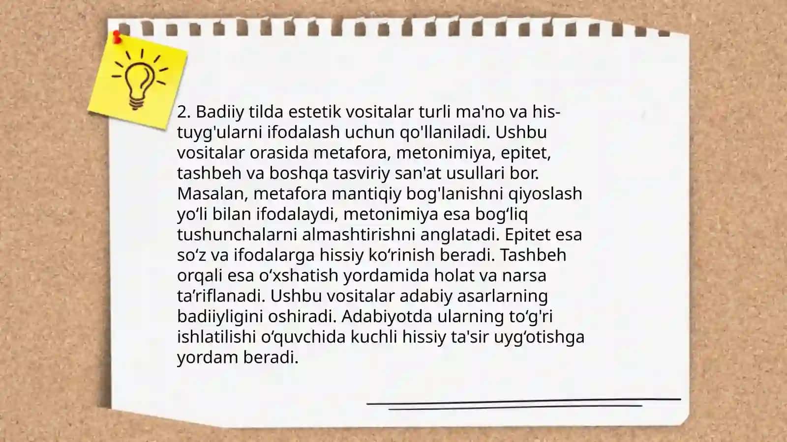 Badiiy uslubning xususiyatlari 4