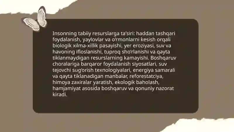 Tabiatda inson hayotining roli 4