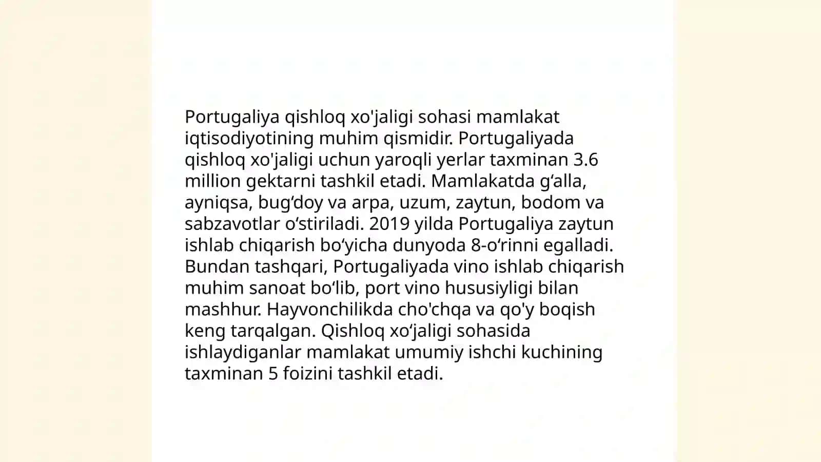 Portugaliya iqtisodiyoti 4