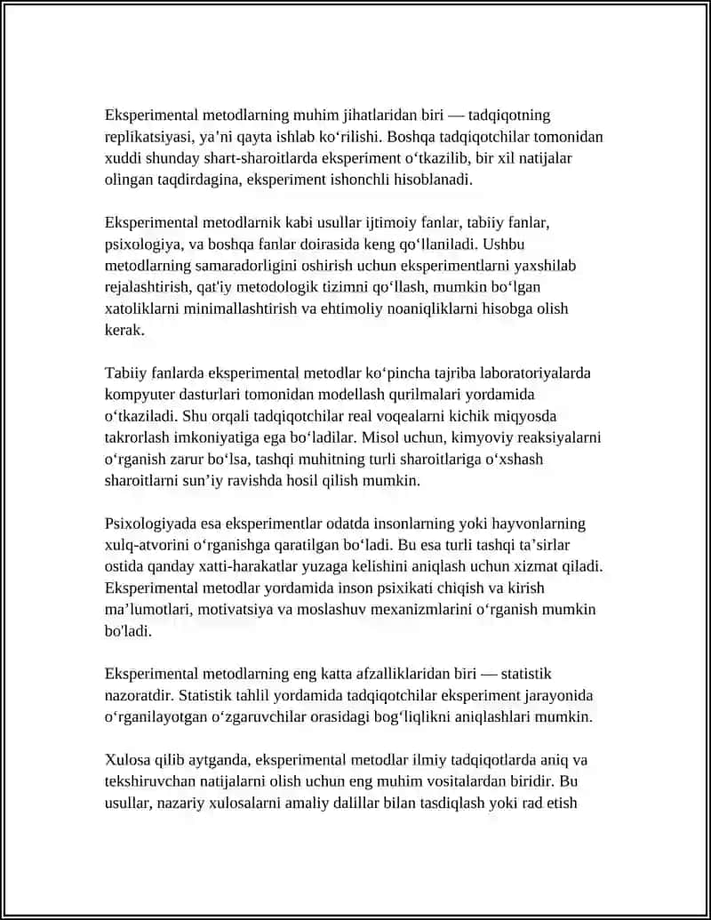 HOZIRGI ZAMON PSIXOLOGIYASINING TADQIQOT METODLARI 4