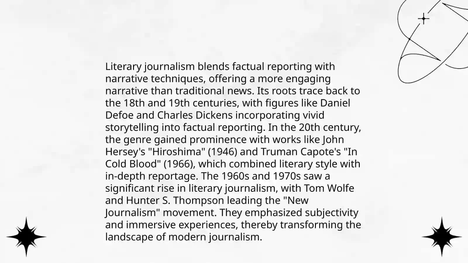 The peculiarities and classification of literary-journalistic 4