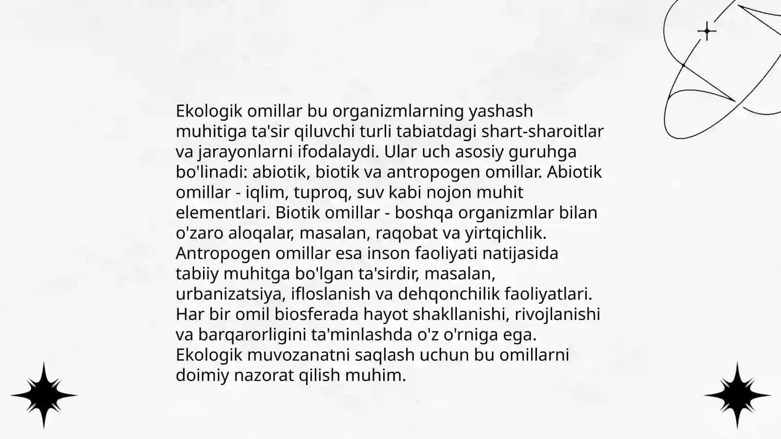 Organizm va muhit 4