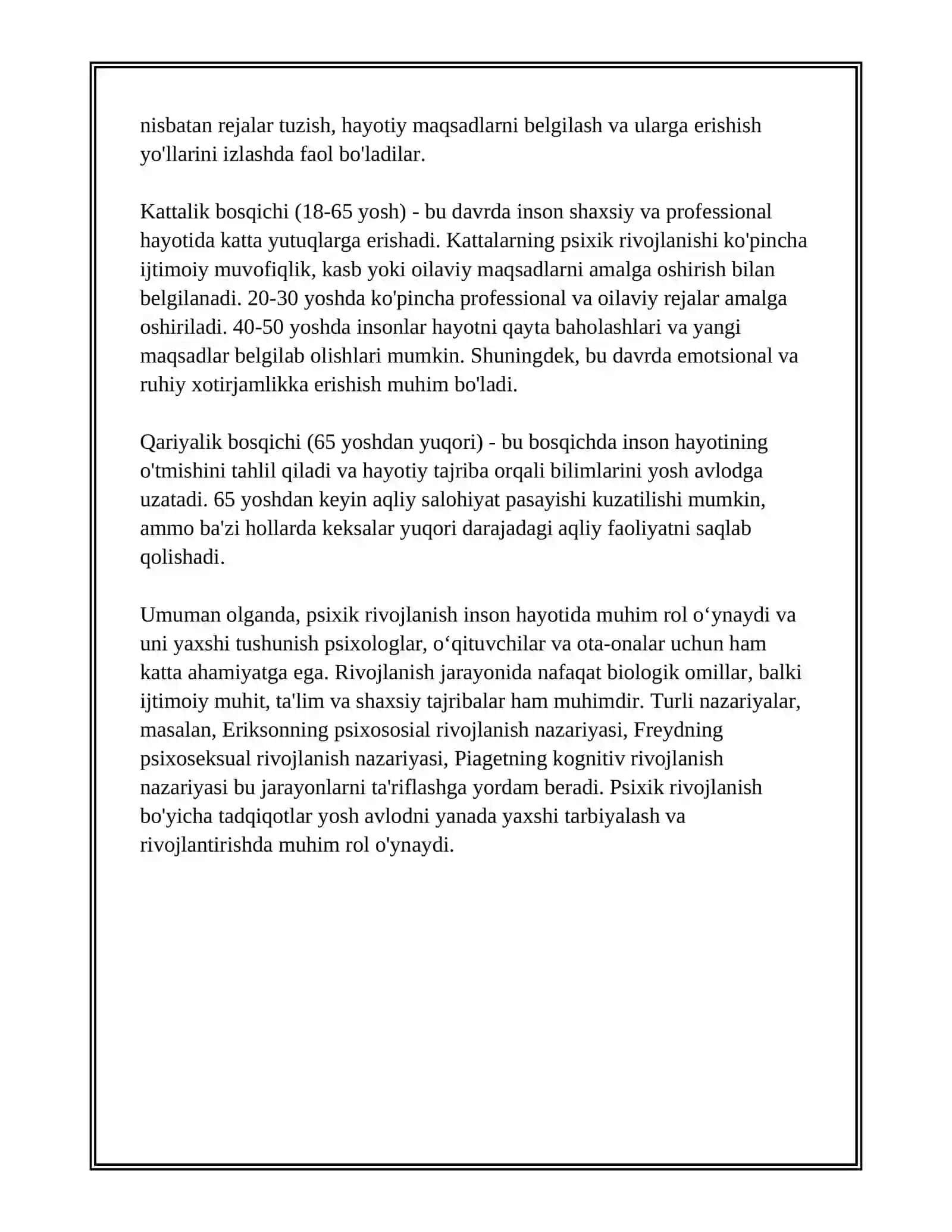 PSIXIK RIVOJLANISHNING ASOSIY QONUNIYATLARI 4