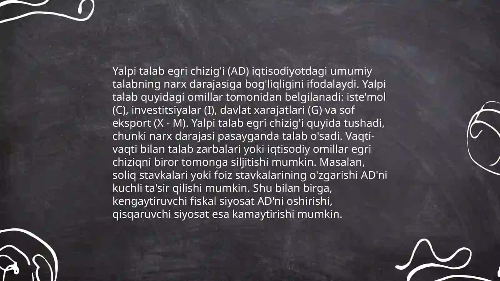 Yalpi talab va yalpi taklif 4