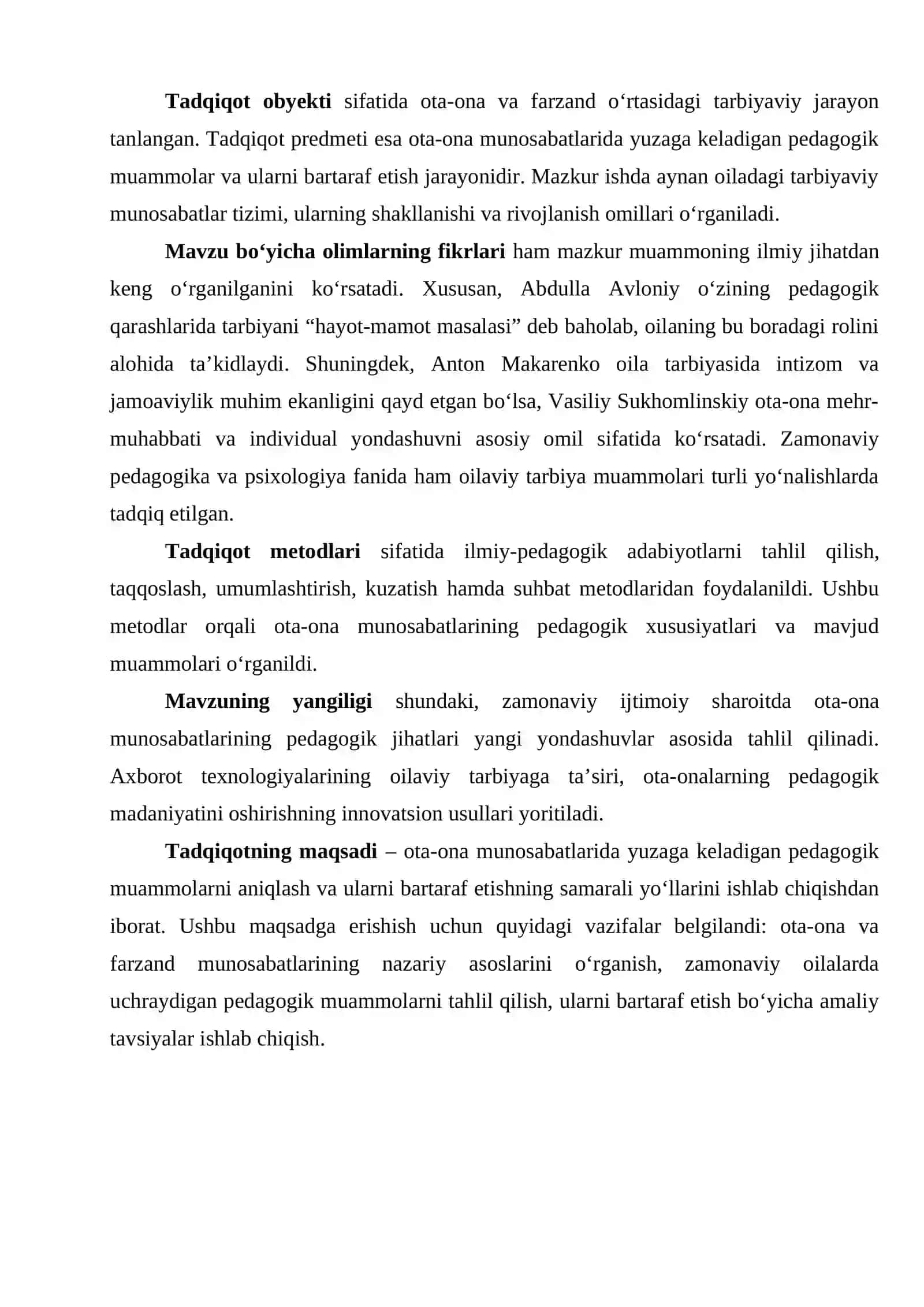 Ota ona munosabatlarining pedagogik muammolari 4