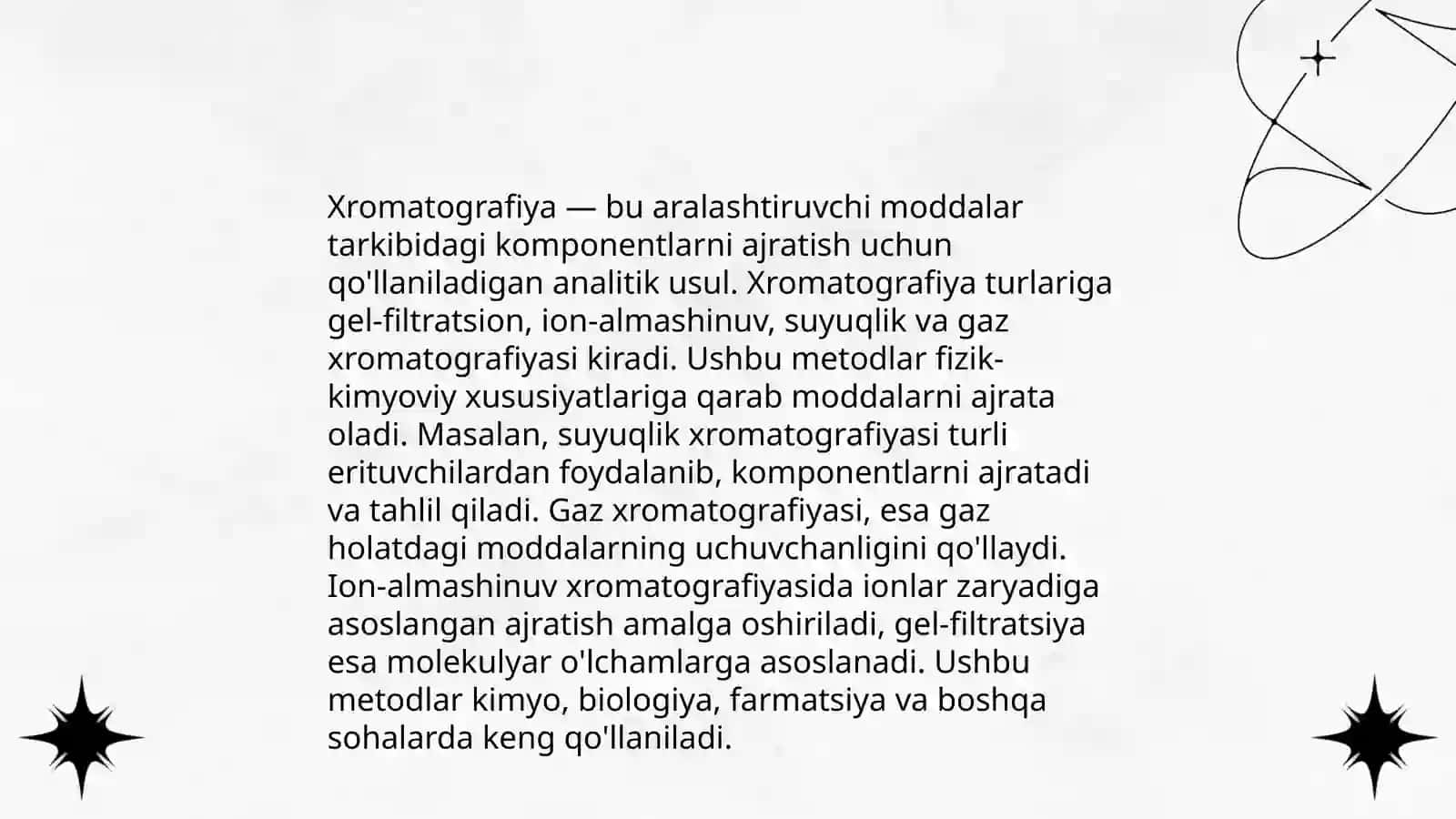 Fizik-kimyoviy analiz usullari 4