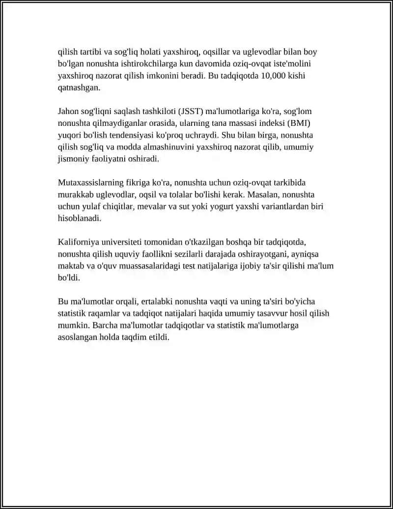 Ertalabki nonushta vaqti 4