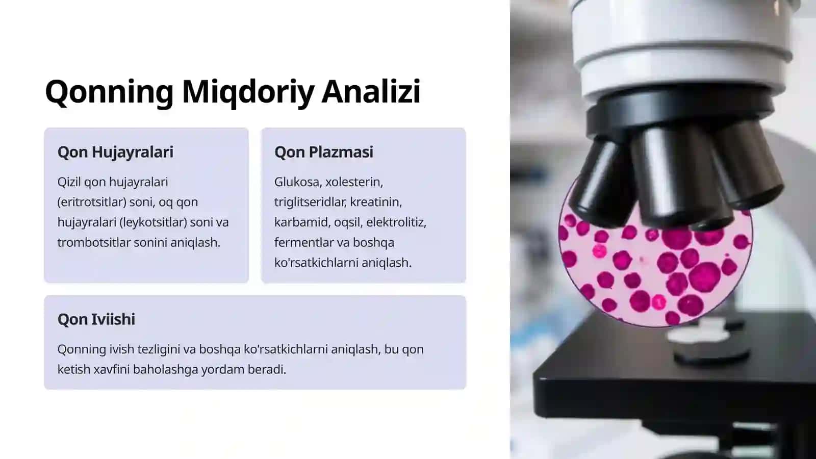 Miqdor Klinik Laborator Tekshiruvlari 4