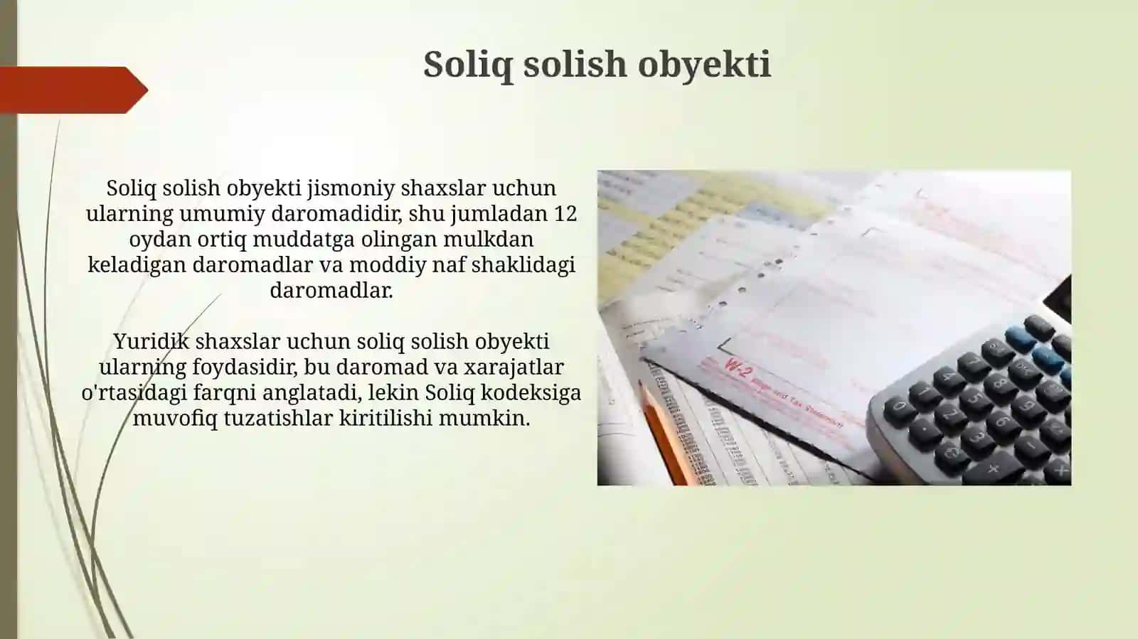 Foyda soligʻi 4