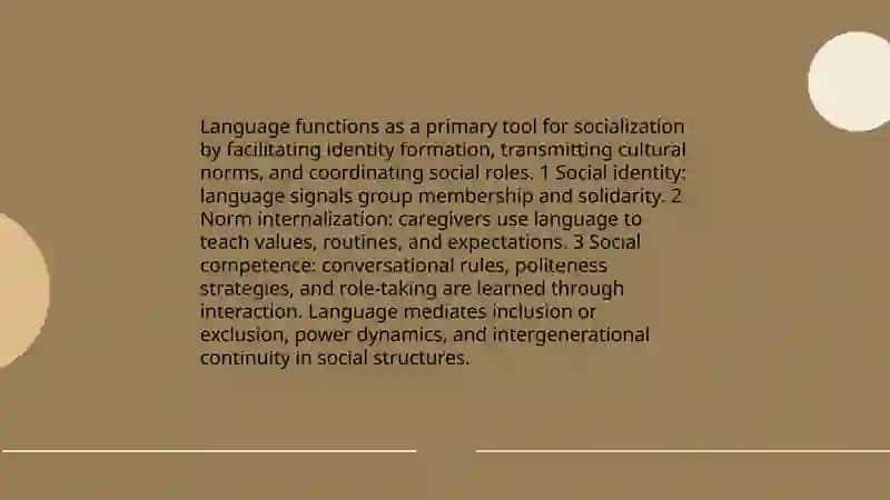 Social Functions of Language and Its Communicative Role 4