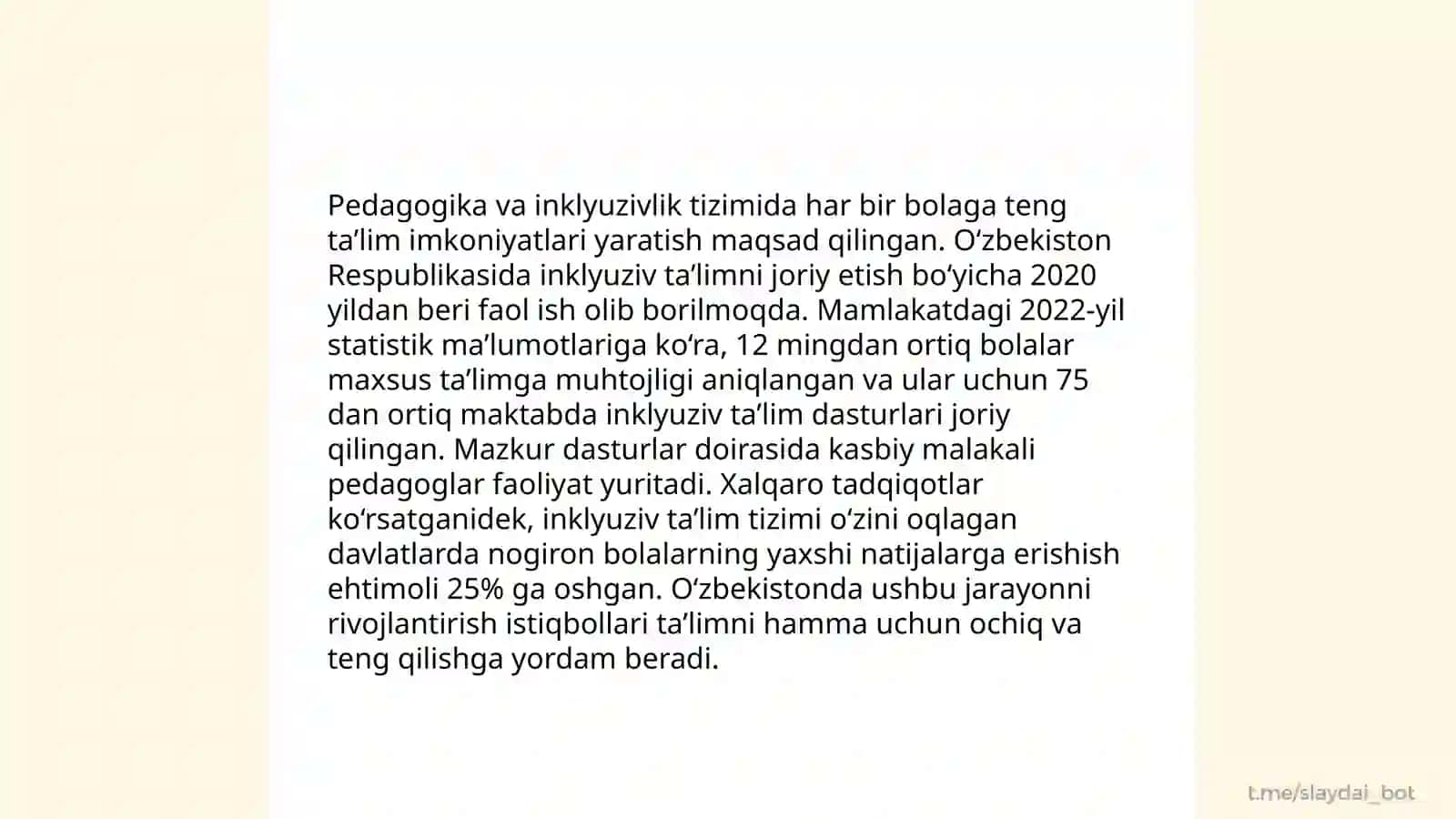 Inklyuziv ta'limning mohiyati 4
