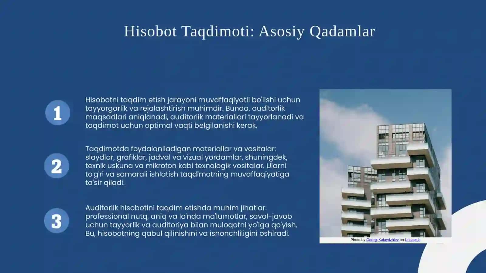 Auditorlik tekshiruvining yakuniy bosqichi 4