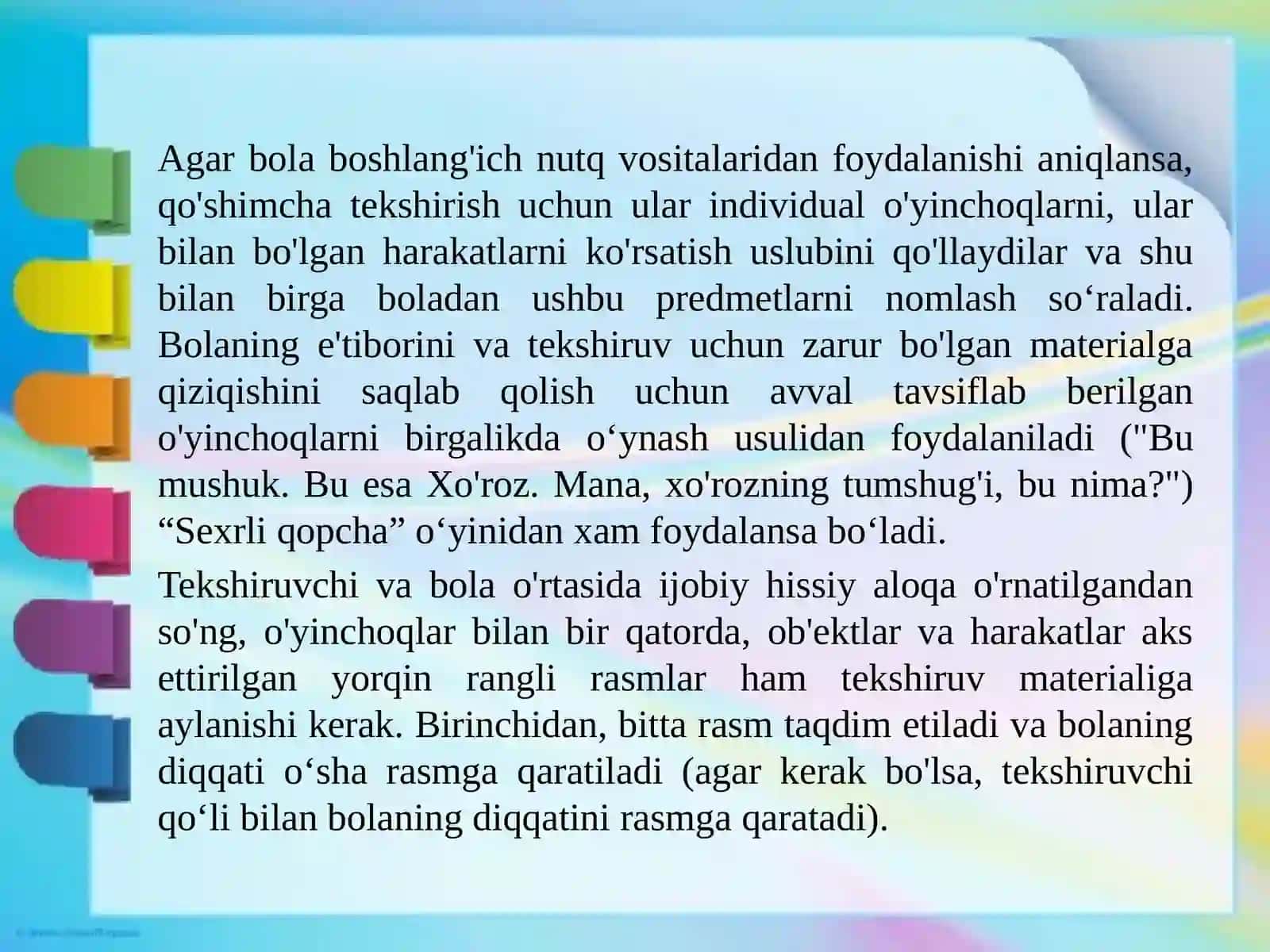 Lug‘at va tilning grammatik tarkibini tekshirish 4