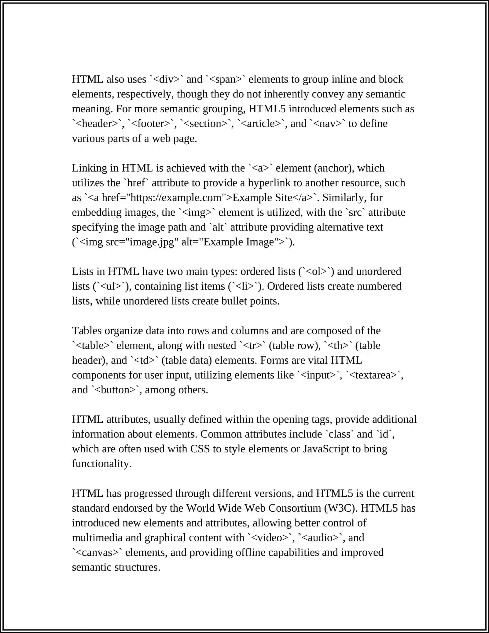 WEB SITE DEVELOPMENT 4
