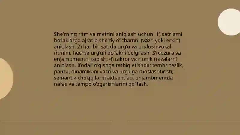Choʻlpon sheʼrlarini ifodali oʻqish va tahlil qilish 4
