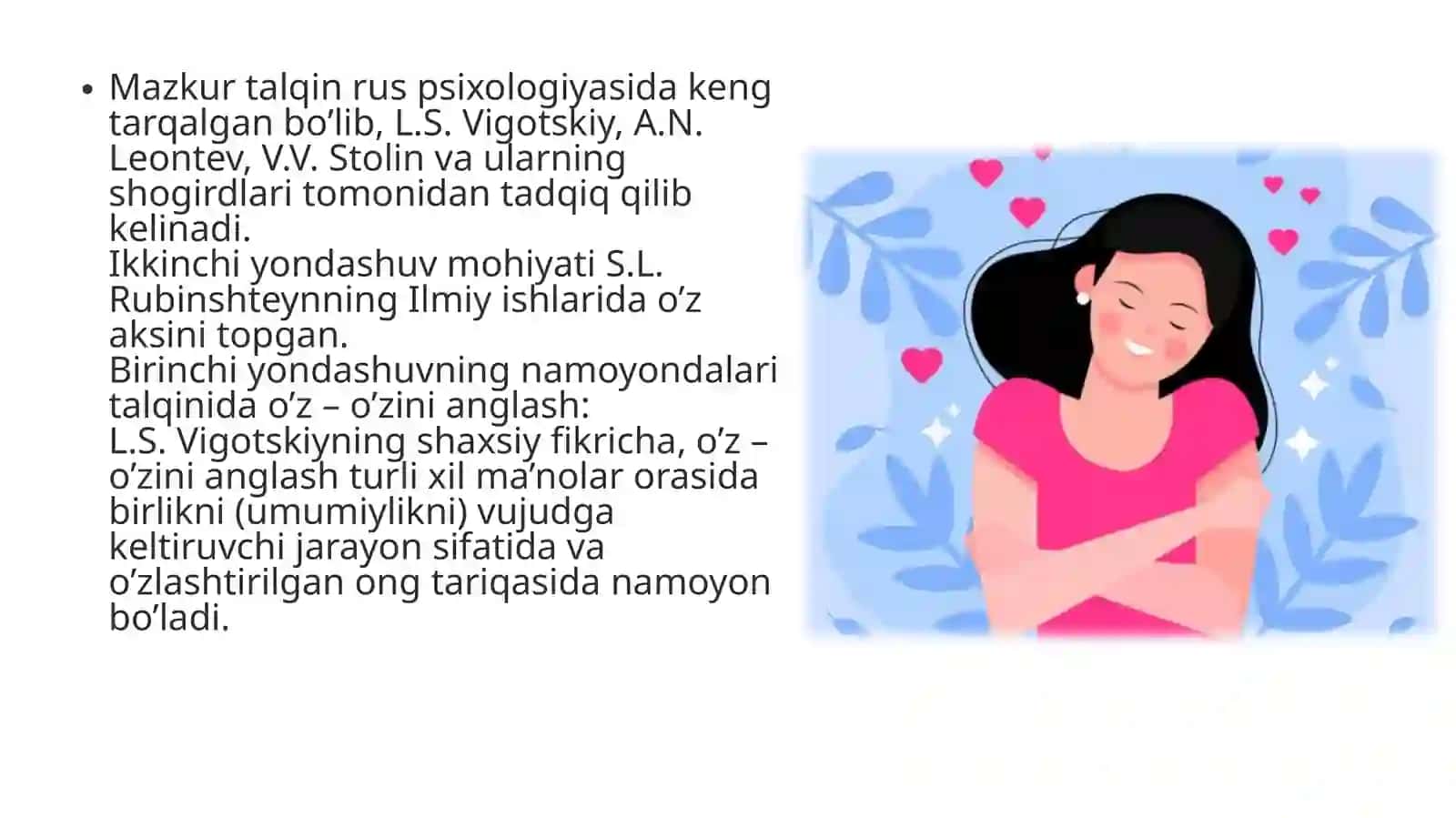 O‘zini o‘zi anglash psixologiyasi 4