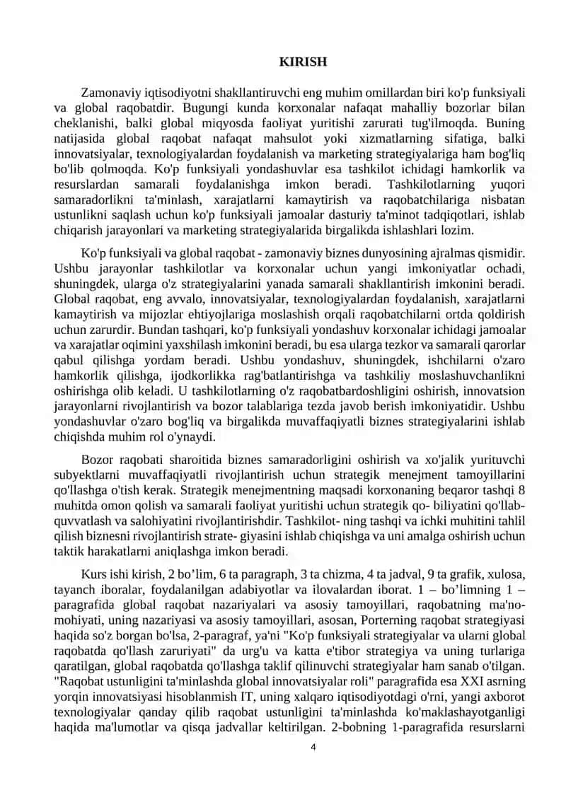 STRATEGIK MENEJMENT KURSI 4
