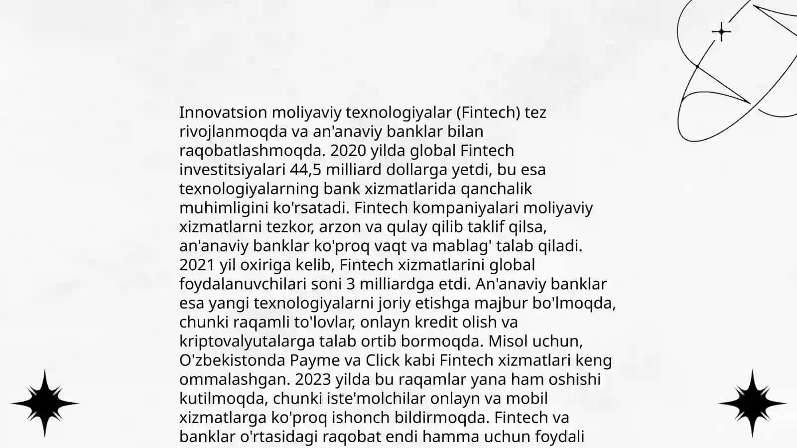 An'anaviy va innovatsion moliyaviy texnalogiyalar xavfi 4