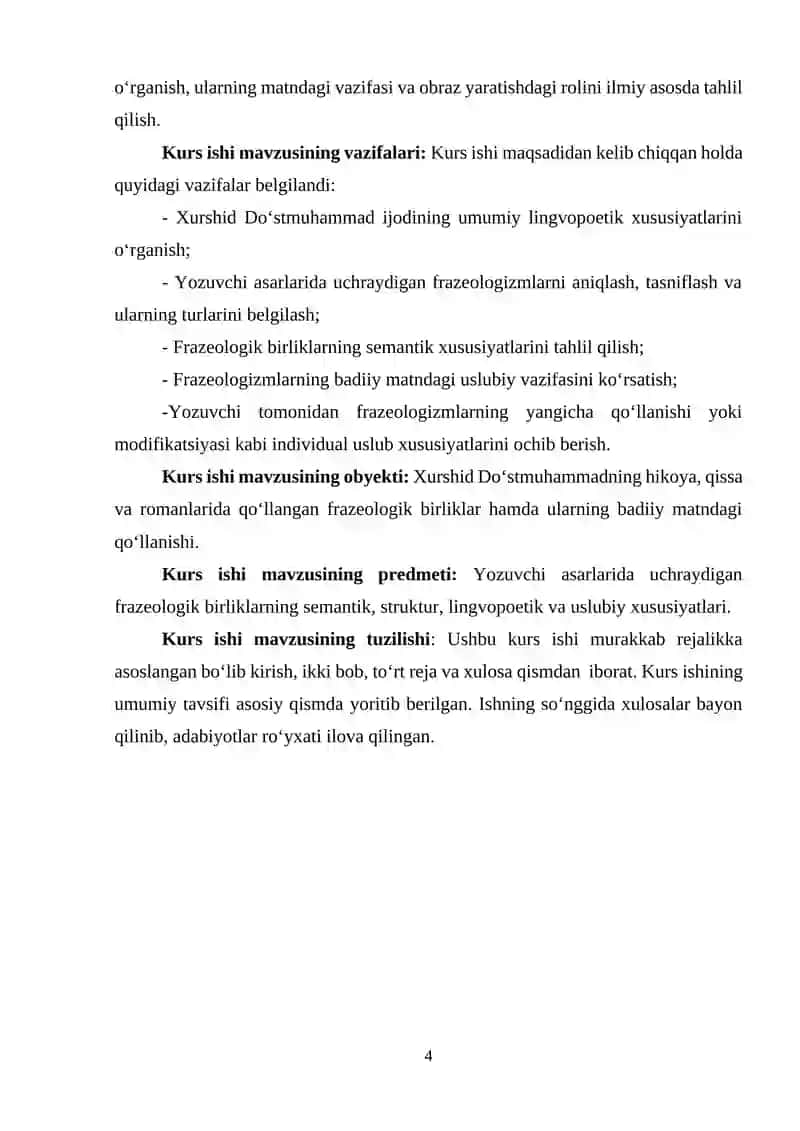 Xurshid Do‘stmuhammad asarlarida frazeologizmlar 4