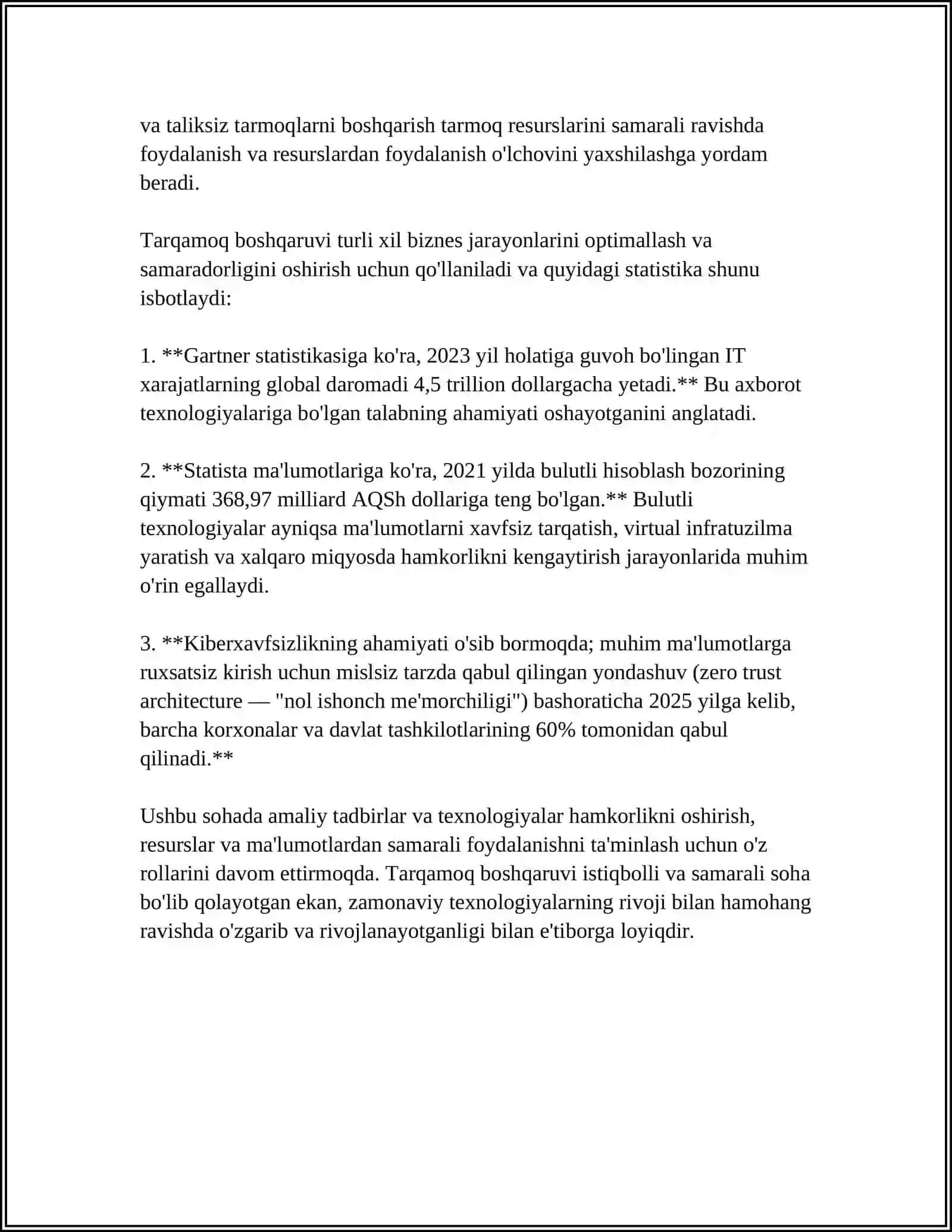 TARMOQ BOSHQARUVI. TARMOQNI BOSHQARISHNING ASOSIY VOSITALARI, TAQSIMLANGAN TARMOQNI BOSHQARISHDA DOMEN NOMLARI SERVERINING (DNS) ROLI. ICMP VA SNMP KABI UMUMIY TARMOQ BOSHGARUV PROTOKOLLARI 4