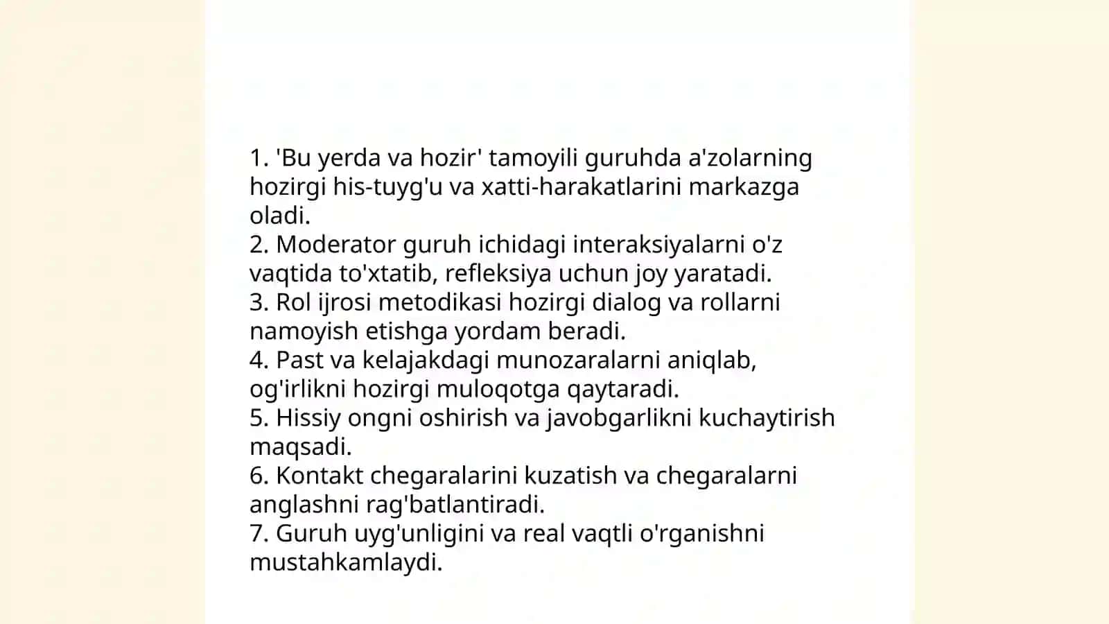 Geshtalt yondashuv guruhiy terapiyasi 4
