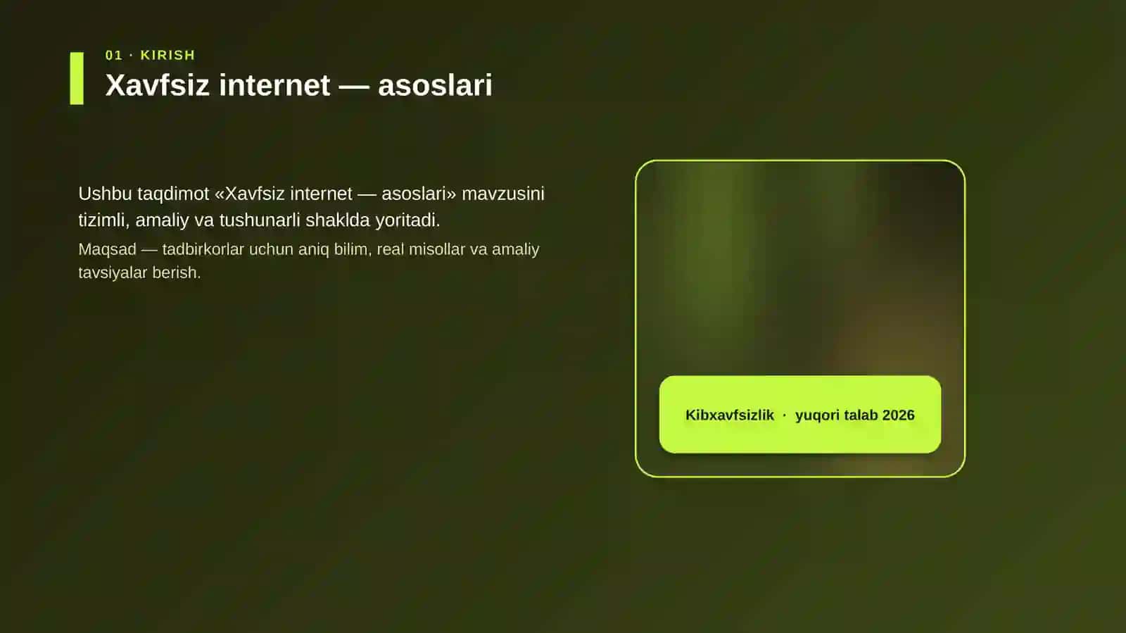 Xavfsiz internet — asoslari 4